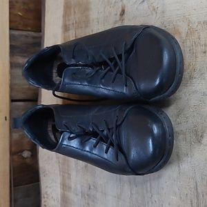 Womens black leather Size 7.5 (38.5) Born shoes